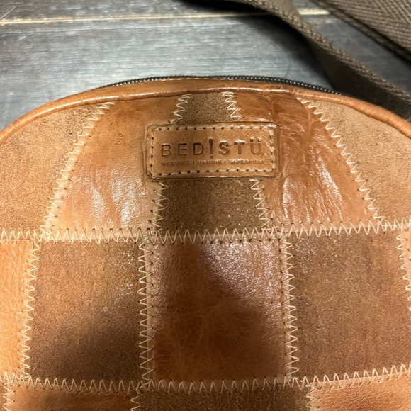 Bed Stu Abundance Crossbody Bag, Rustic Tan - Picture 3 of 7